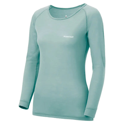 mont-bell: SUPER MERINO WOOL Light Weight Round Neck Shirt Women's (US Size 美版尺寸)