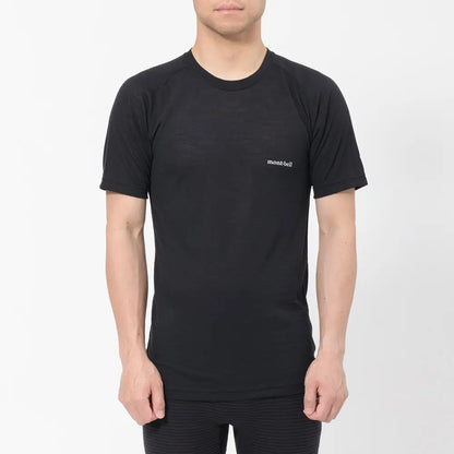 mont-bell: SUPER MERINO WOOL Light Weight T-Shirt Men's (US Size 美版尺寸)