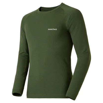 mont-bell: ZEO-LINE Middle Weight Round Neck Shirt Men's (US Size 美版尺寸)