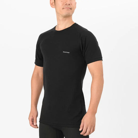 mont-bell: SUPER MERINO WOOL Middle Weight T-Shirt Men's (US Size 美版尺寸)