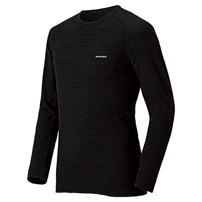 mont-bell: SUPER MERINO WOOL Expedition Round Neck Shirt Men's (US Size 美版尺寸)