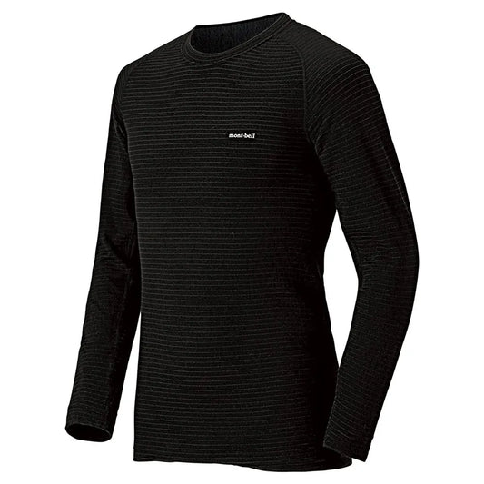 mont-bell: SUPER MERINO WOOL Expedition Round Neck Shirt Men's (US Size 美版尺寸)