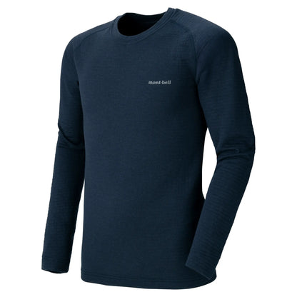 mont-bell: SUPER MERINO WOOL Expedition Round Neck Shirt Men's (US Size 美版尺寸)