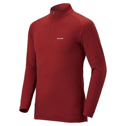 mont-bell: SUPER MERINO WOOL EXP. High Neck Shirt Men's (US Size 美版尺寸)