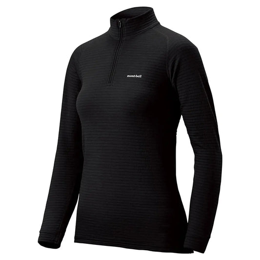 mont-bell: SUPER MERINO WOOL EXP. High Neck Shirt Women's (US Size 美版尺寸)