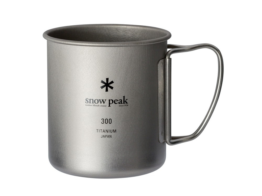 現貨 Snow Peak: Titanium Single Wall Mug 鈦杯
