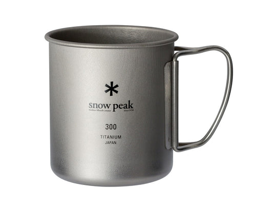 現貨 Snow Peak: Titanium Single Wall Mug 鈦杯