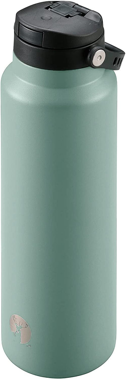 Captain Stag: UE-3547 運動瓶 直接飲用 雙不鏽鋼瓶 真空絕緣 保溫保冷