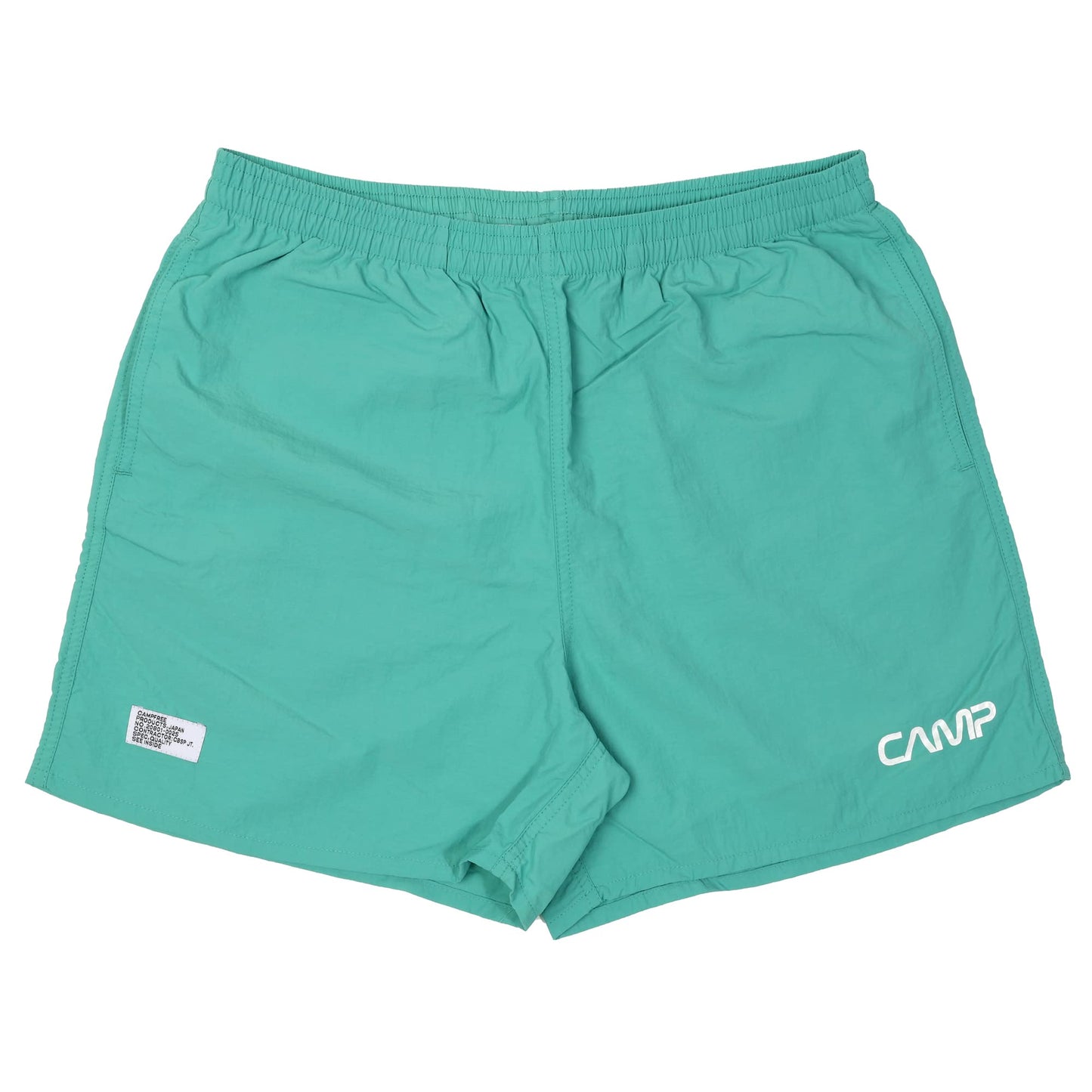 CAMPFREE: 10385 男士酷炫標誌印花尼龍短褲