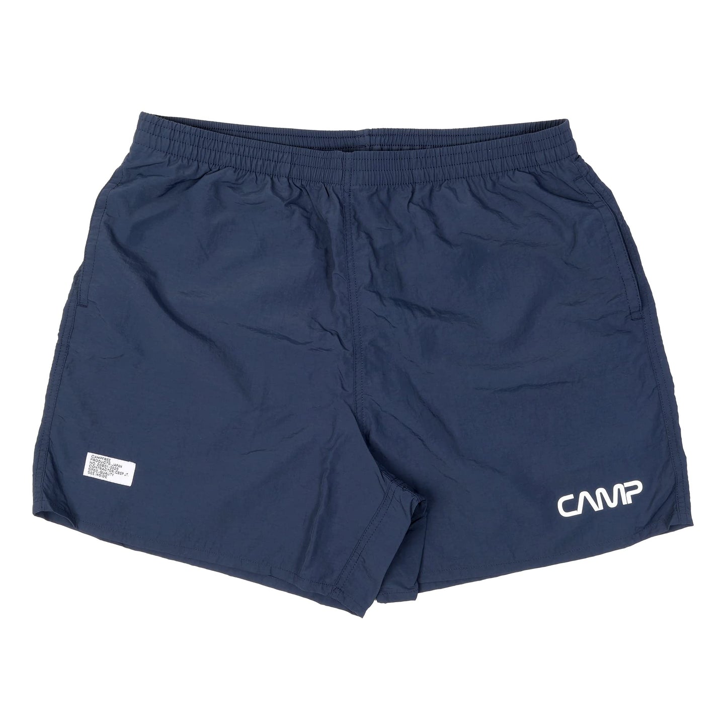CAMPFREE: 10385 男士酷炫標誌印花尼龍短褲
