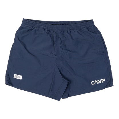 CAMPFREE: 10385 男士酷炫標誌印花尼龍短褲