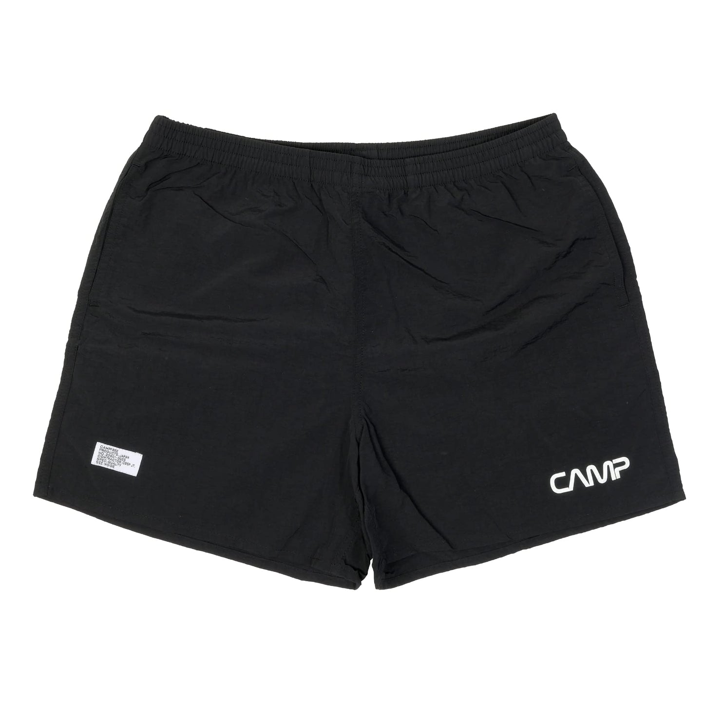 CAMPFREE: 10385 男士酷炫標誌印花尼龍短褲