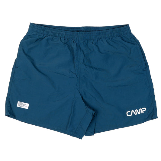 CAMPFREE: 10385 男士酷炫標誌印花尼龍短褲－E. 珊瑚