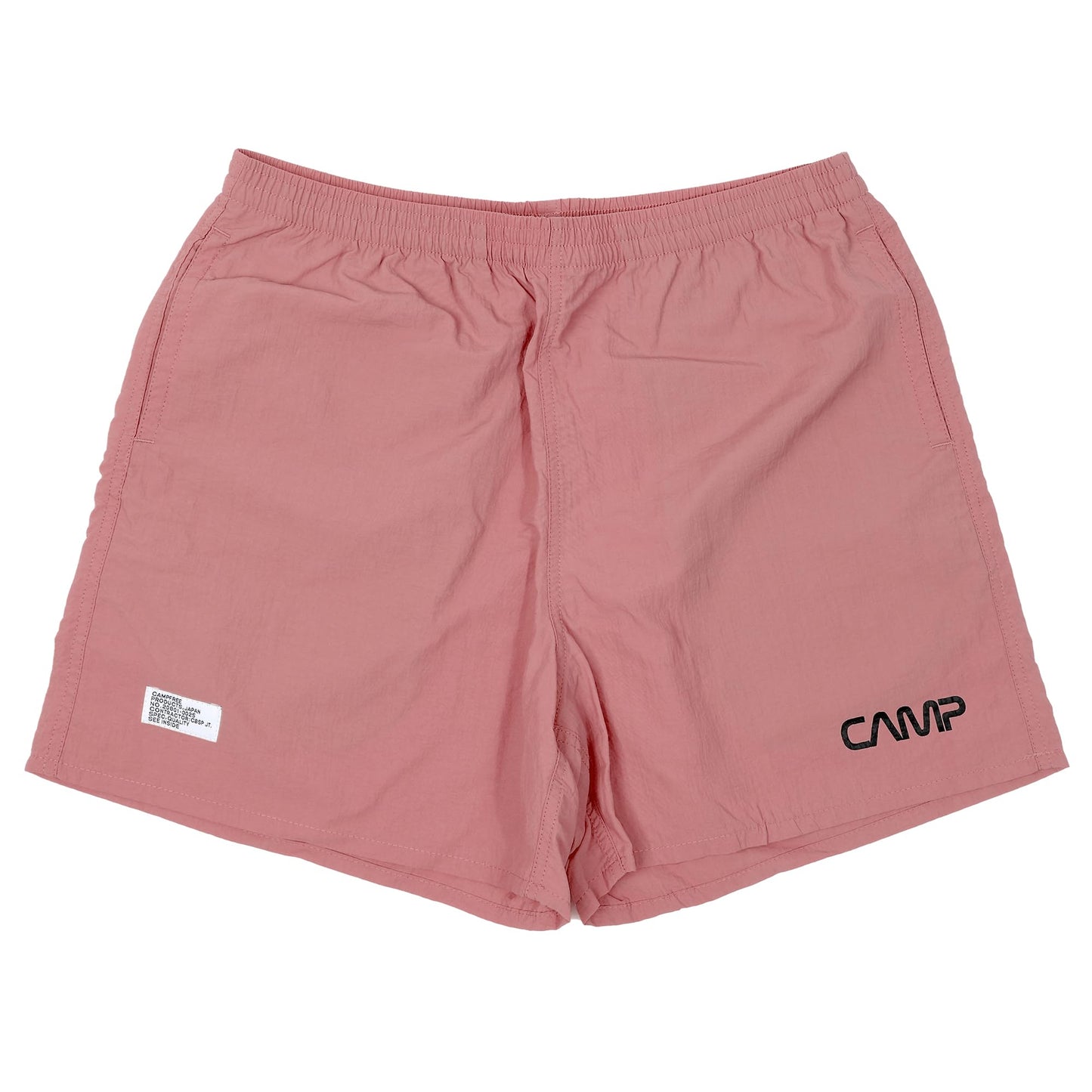CAMPFREE: 10385 男士酷炫標誌印花尼龍短褲