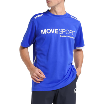 MOVESPORT DESCENTE T恤 短袖 圓領 網店限定 吸汗快乾 彈性 運動訓練 MOVESPORT男裝