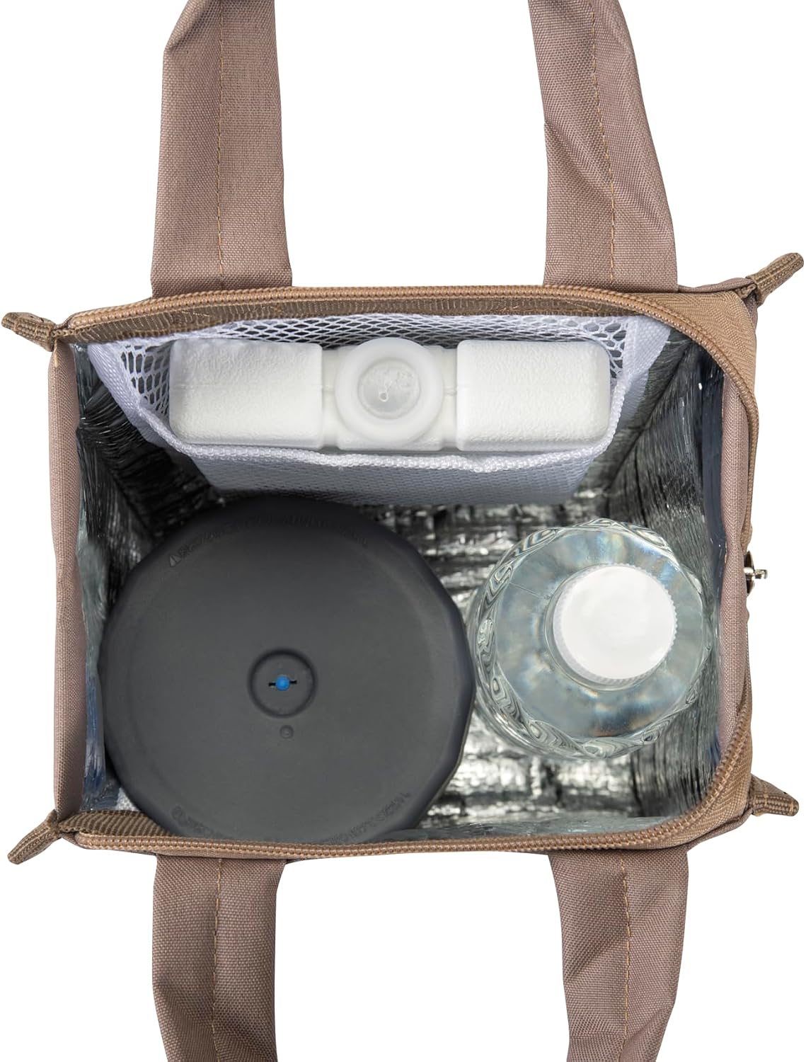 Coleman Cooler Lunch Bag beige 5 l pocket