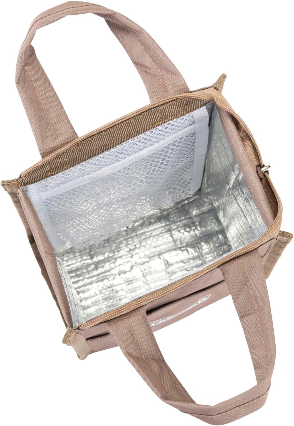 Coleman Cooler Lunch Bag beige 5 l open