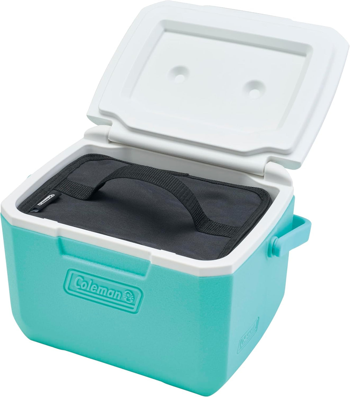 Coleman Cooler Lunch Bag Black 2 L open