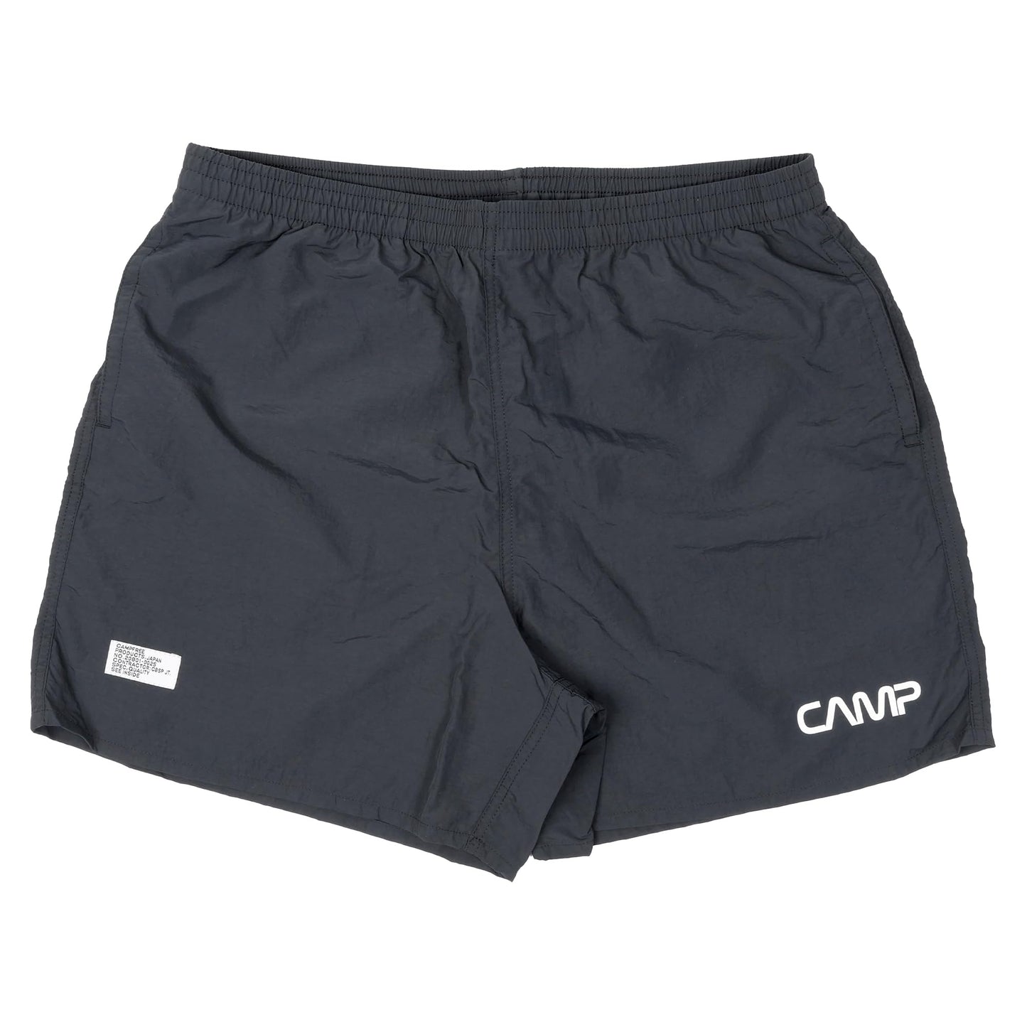 CAMPFREE: 10385 男士酷炫標誌印花尼龍短褲
