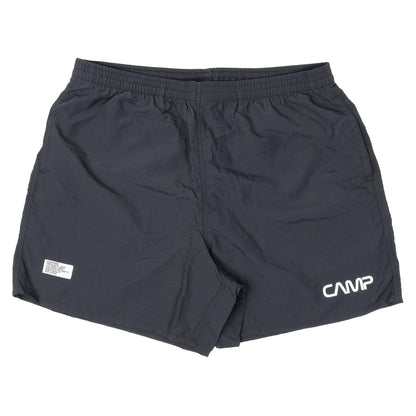 CAMPFREE: 10385 男士酷炫標誌印花尼龍短褲