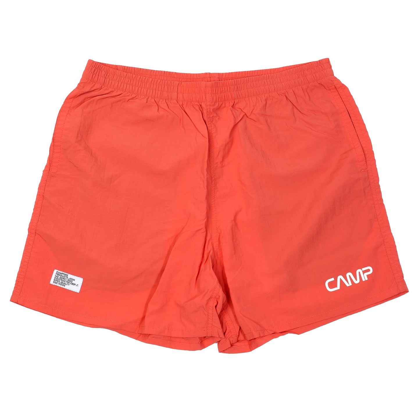 CAMPFREE: 10385 男士酷炫標誌印花尼龍短褲