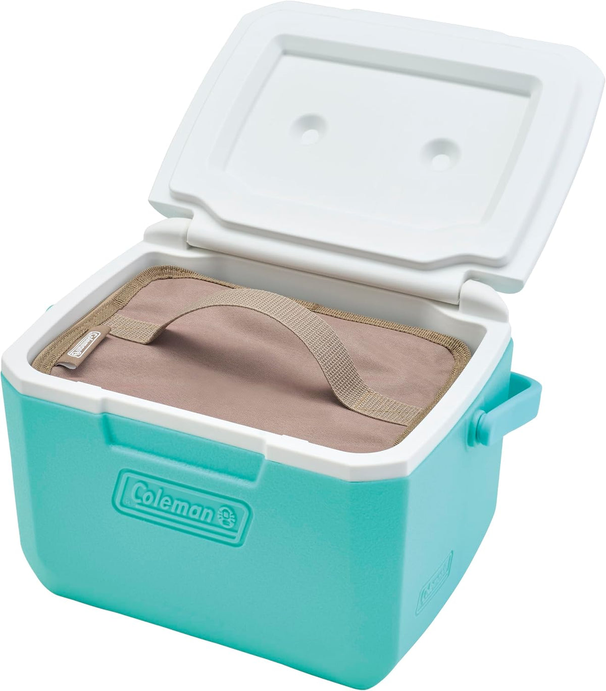 Coleman Cooler Lunch Bag beige 2 L side