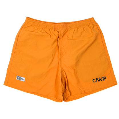 CAMPFREE: 10385 男士酷炫標誌印花尼龍短褲