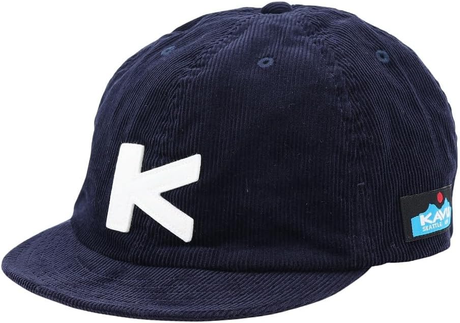 KAVU 燈芯絨棒球帽 海軍藍