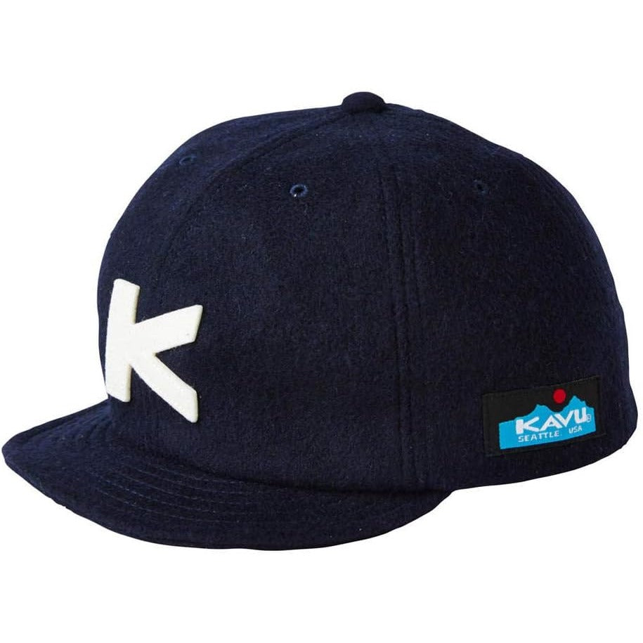 KAVU 羊毛棒球帽 黑色