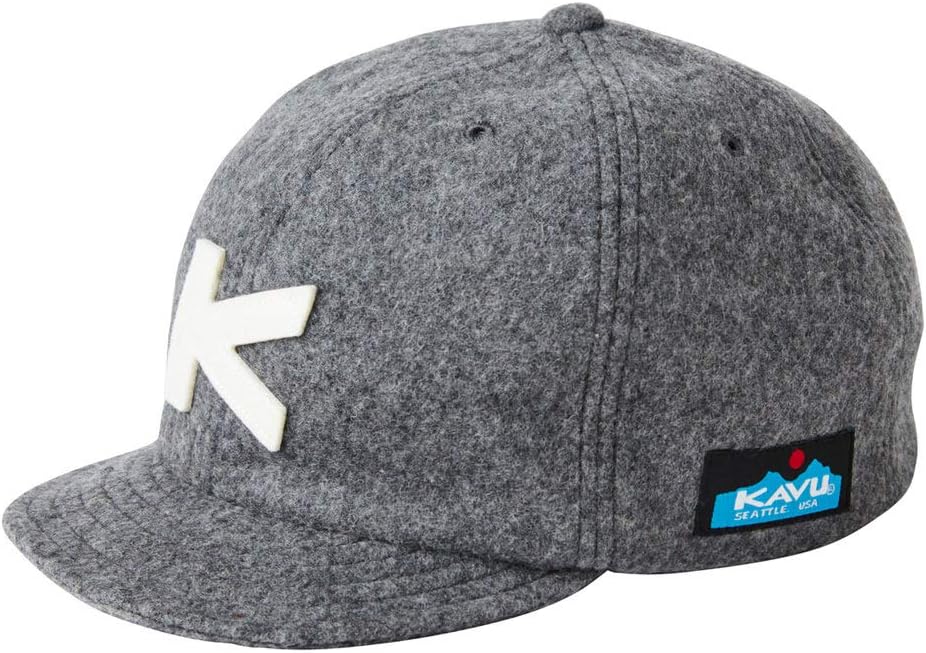 KAVU 羊毛棒球帽 灰色