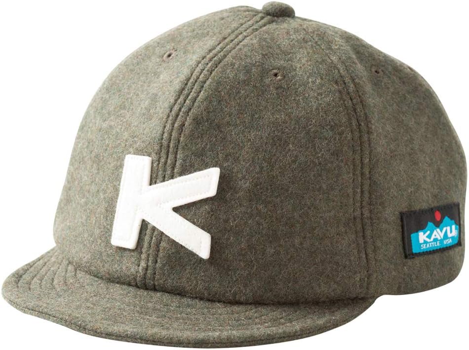 KAVU 羊毛棒球帽 綠色