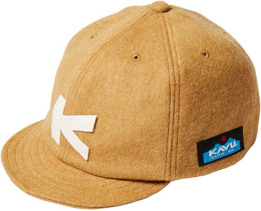 KAVU 羊毛棒球帽 米黃色
