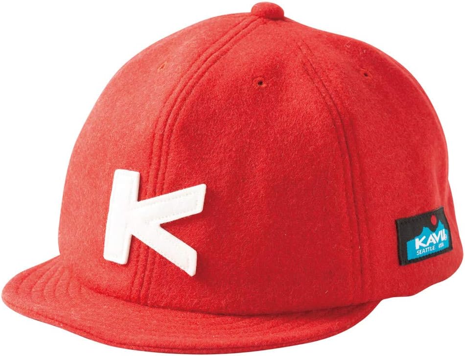 KAVU 羊毛棒球帽 紅色